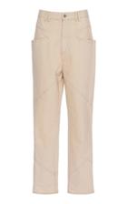 Moda Operandi Isabel Marant Eloisa High-rise Cotton Pants Size: 34