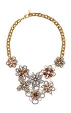 Erickson Beamon Wild Flower Crystal Necklace