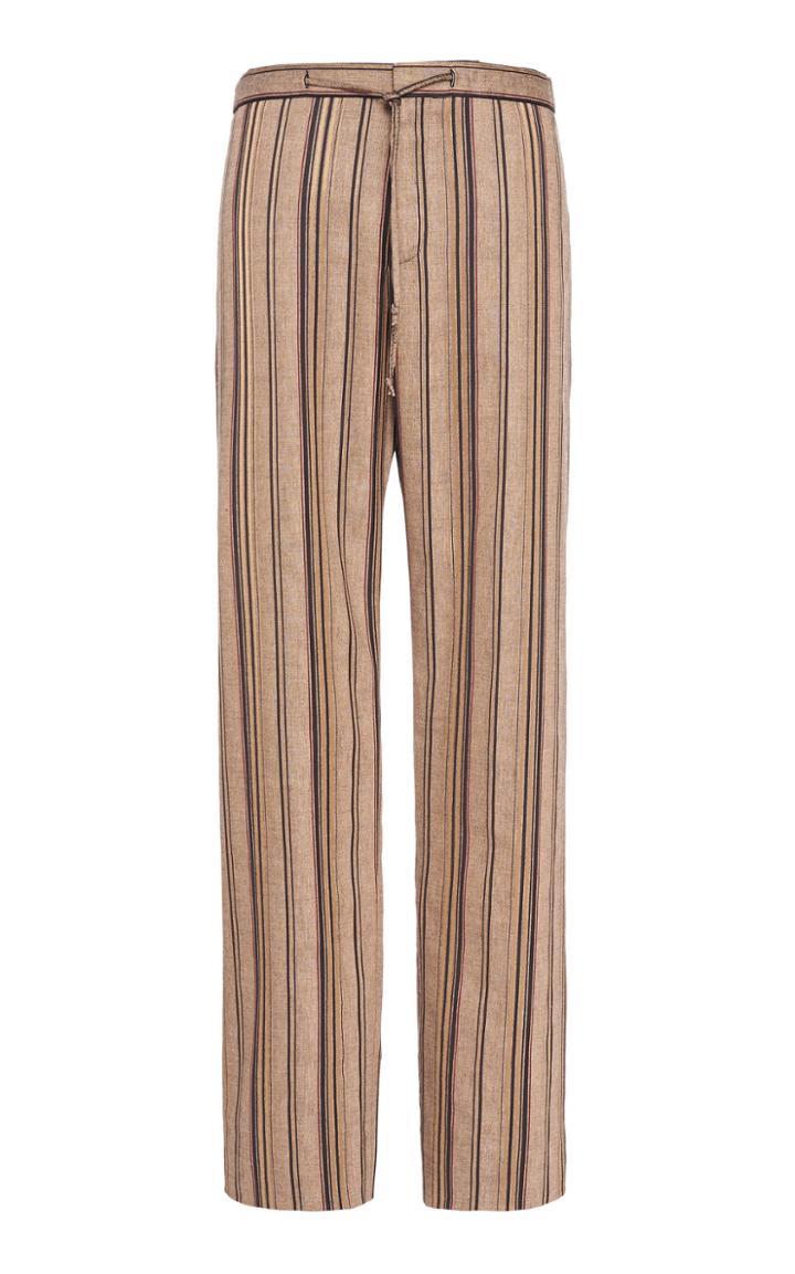 Etro Striped Drawstring Trousers