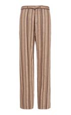 Etro Striped Drawstring Trousers