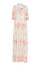Giambattista Valli Two-tone Floral Lace Gown