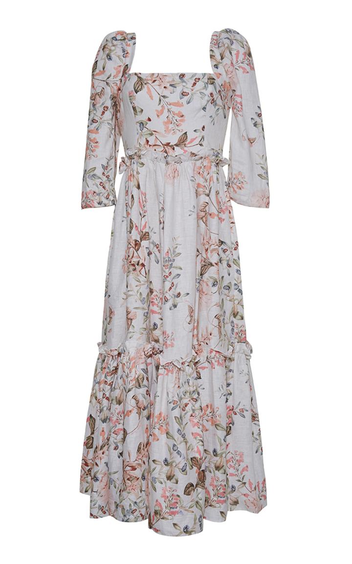 Moda Operandi Cara Cara Blue Hill Linen Dress