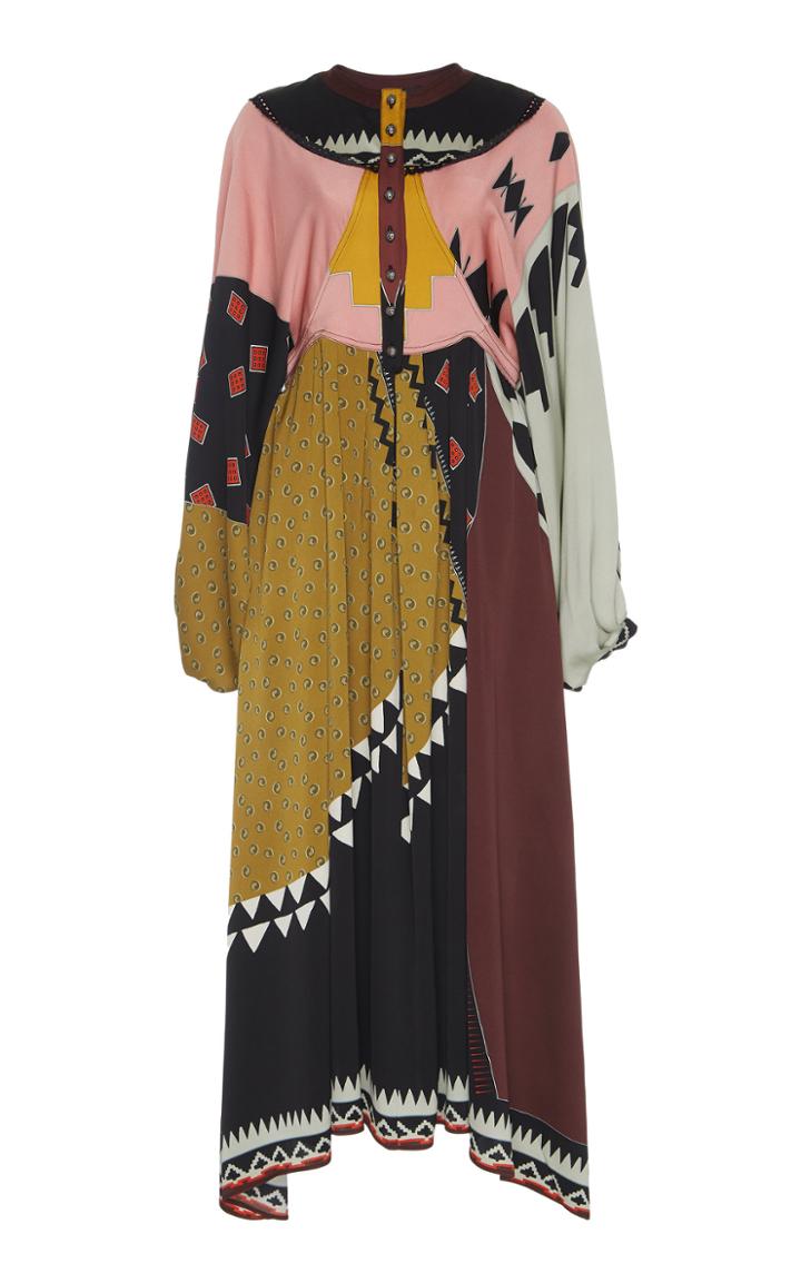 Etro Lupe Blouson Sleeve Dress