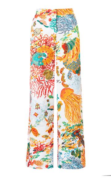 Maison Alma Coral Reef Trousers