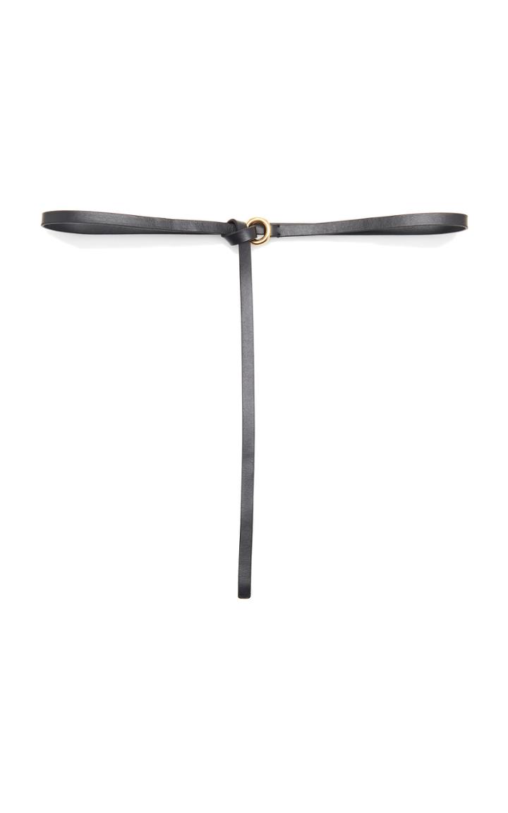Moda Operandi Jil Sander Skinny Leather Belt