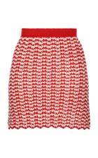 Moda Operandi Escvdo Ana Crochet Cotton Mini Skirt