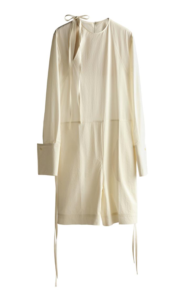 Moda Operandi Gia Studios Tie-detailed Short Jumpsuit