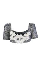 Moda Operandi Maticevski Betrothed Lace Cropped Top Size: 6