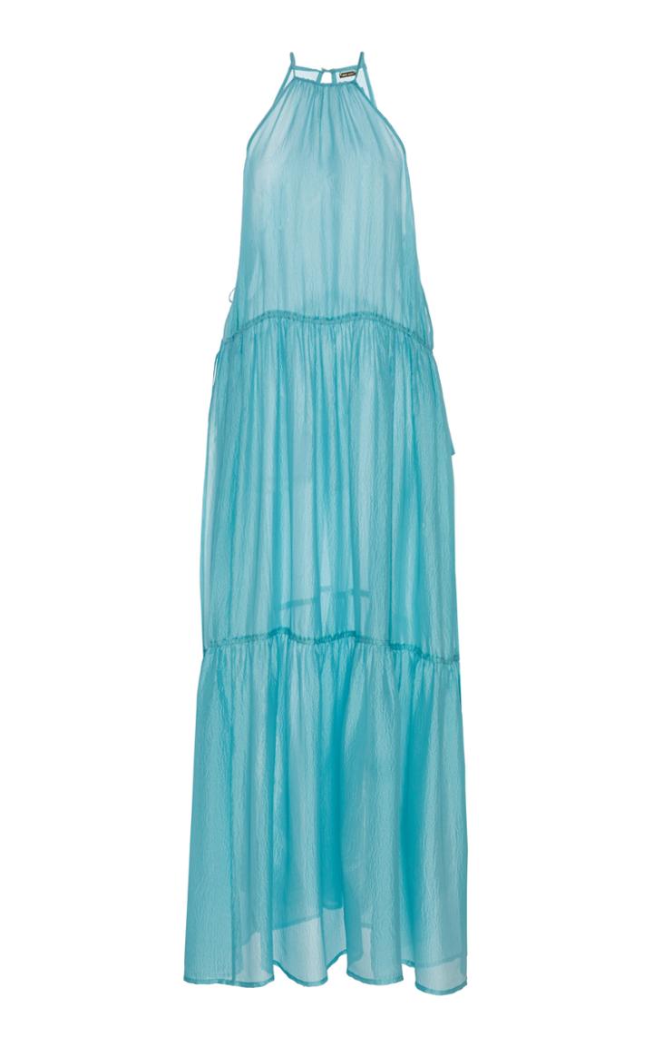 Moda Operandi Cult Gaia Lucinda Silk Chiffon Tiered Maxi Dress Size: Xs