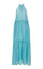 Moda Operandi Cult Gaia Lucinda Silk Chiffon Tiered Maxi Dress Size: Xs