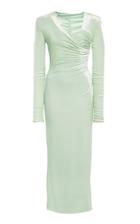 Versace Ruched Chenille Dress
