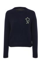 The Elder Statesman M'onogrammable Embroidered Cropped Crewneck
