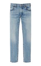 Fabric Brand Demar Mid-rise Slim-leg Jeans