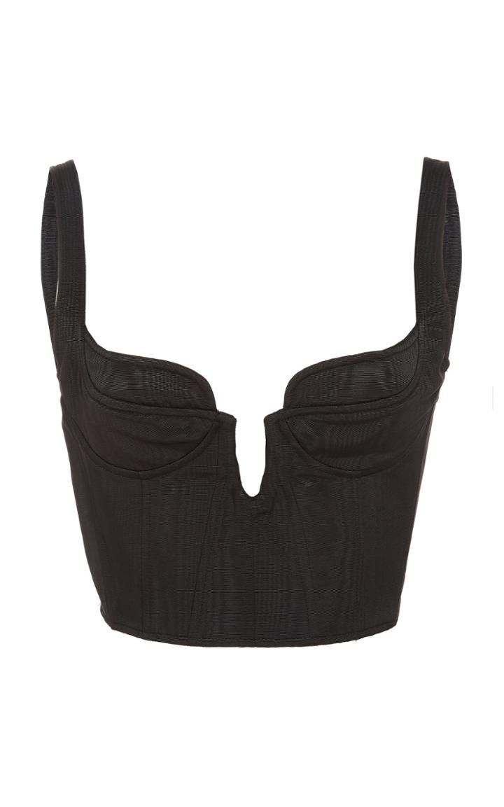Ellery Dangerous Liaison Faille Corset Top