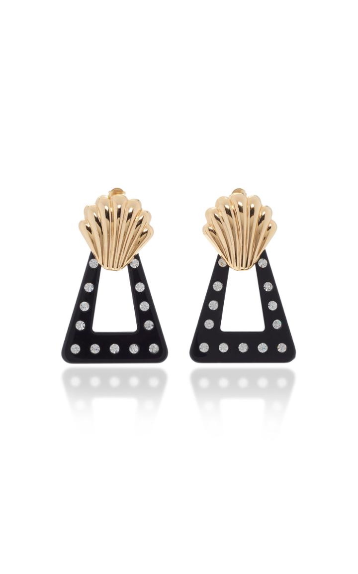Rixo London Helene Crystal Earrings