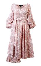 Anouki Pink Flower Print Dress