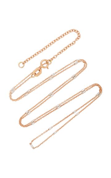 White/space 14k Rose Gold Necklace