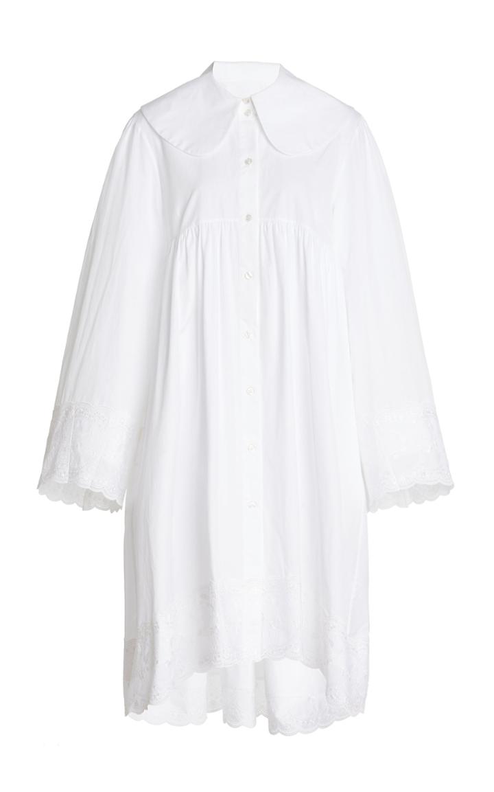 Moda Operandi Simone Rocha Oversized Cotton Tunic