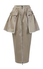 Maticevski Valiant Tailored Peplum Skirt