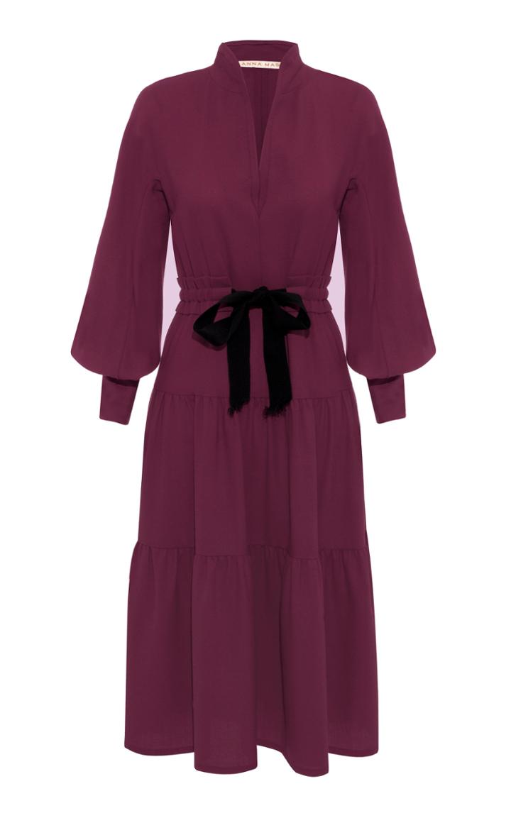 Anna Mason Vita Midi Tie Dress