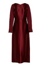 Deitas Demeter Knotted Satin Maxi Dress