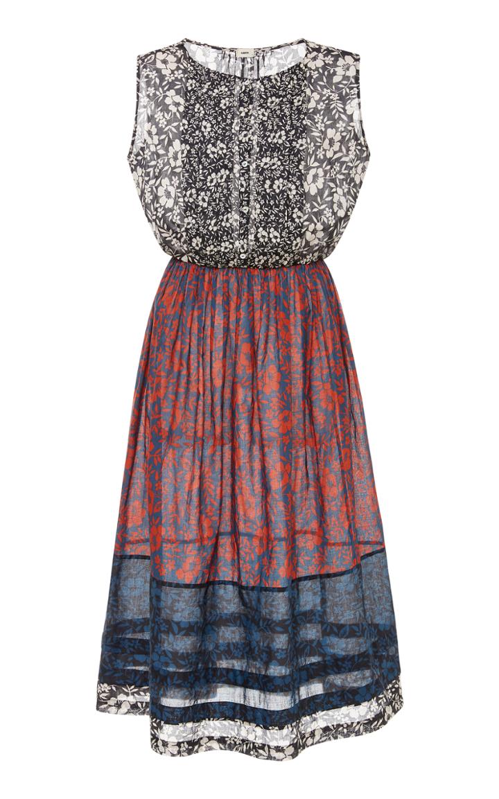 Warm Congo Printed Dress