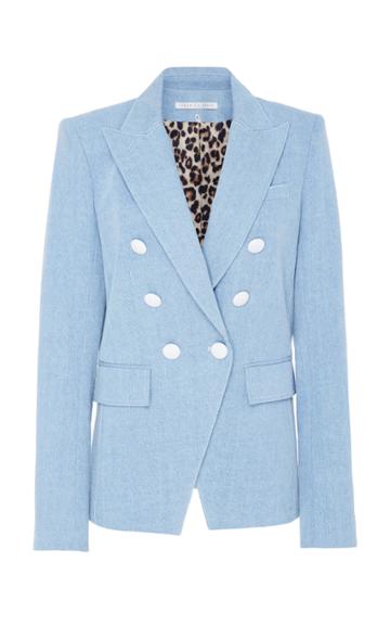 Veronica Beard Miller Denim Dickey Jacket
