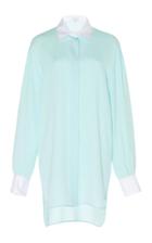 Andrew Gn Long Sleeve Shirt Dress