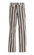 Frame Denim Le Sylvie Mid-rise Striped Slim-fit Jeans