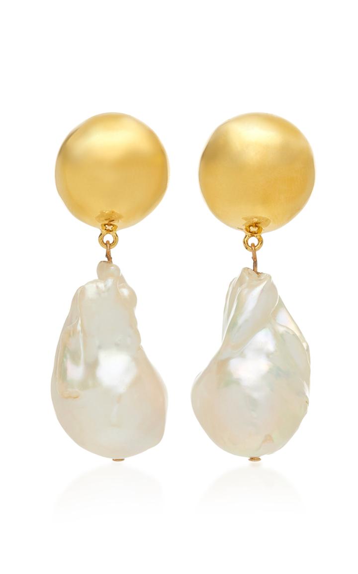 Sophie Buhai Francis Sterling Silver And Pearl Earrings