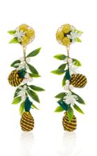 Mercedes Salazar Pineapple Drop Earrings