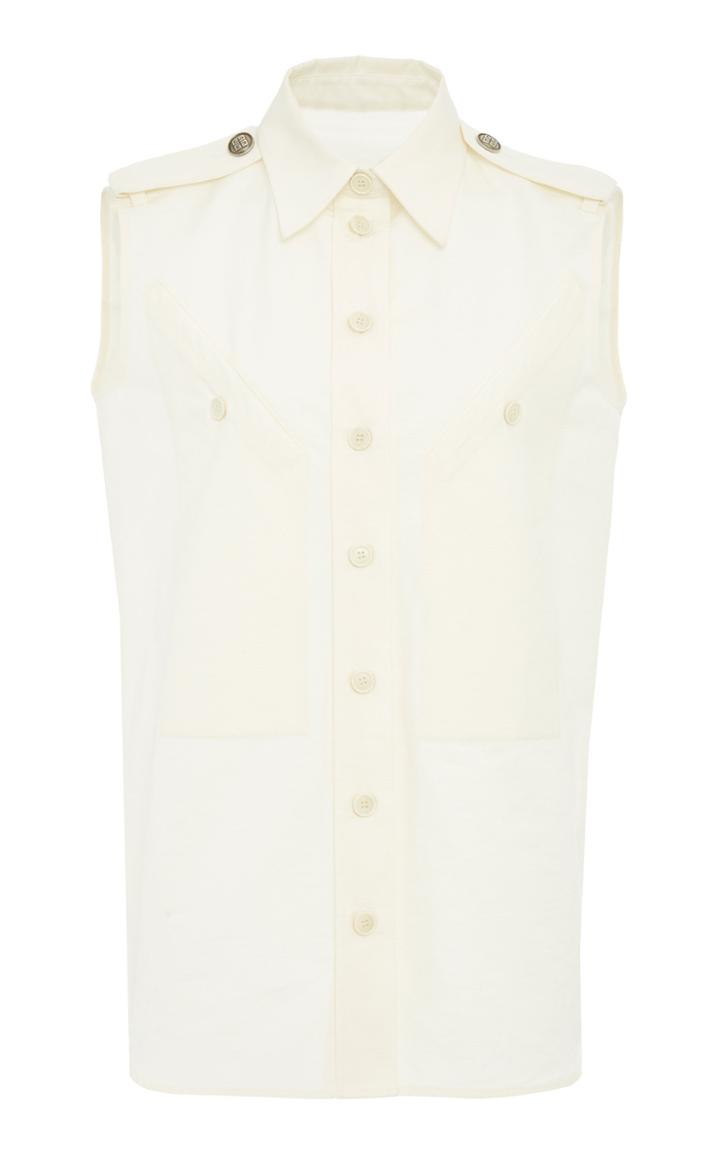 Givenchy Button-detailed Cotton Shirt