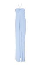 Jacquemus Siena Halterneck Linen-blend Dress