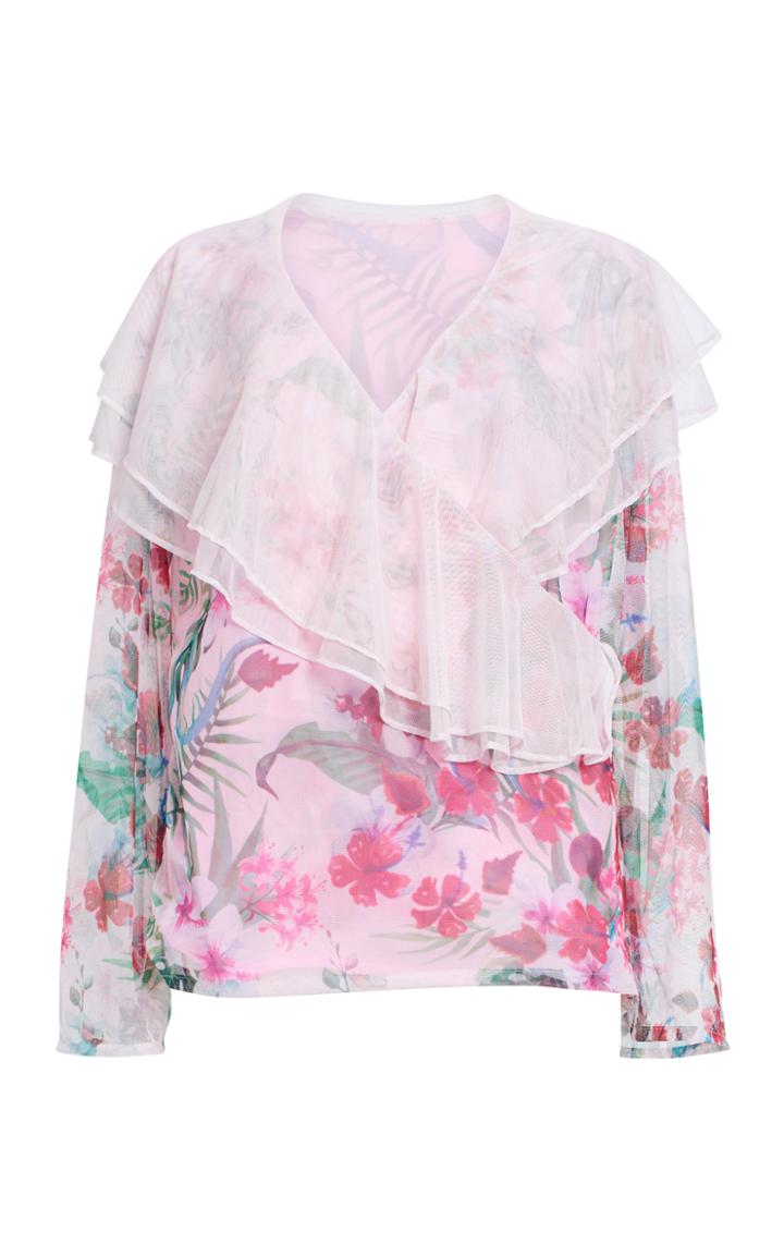 Roopa Tiered Ruffle Blouse