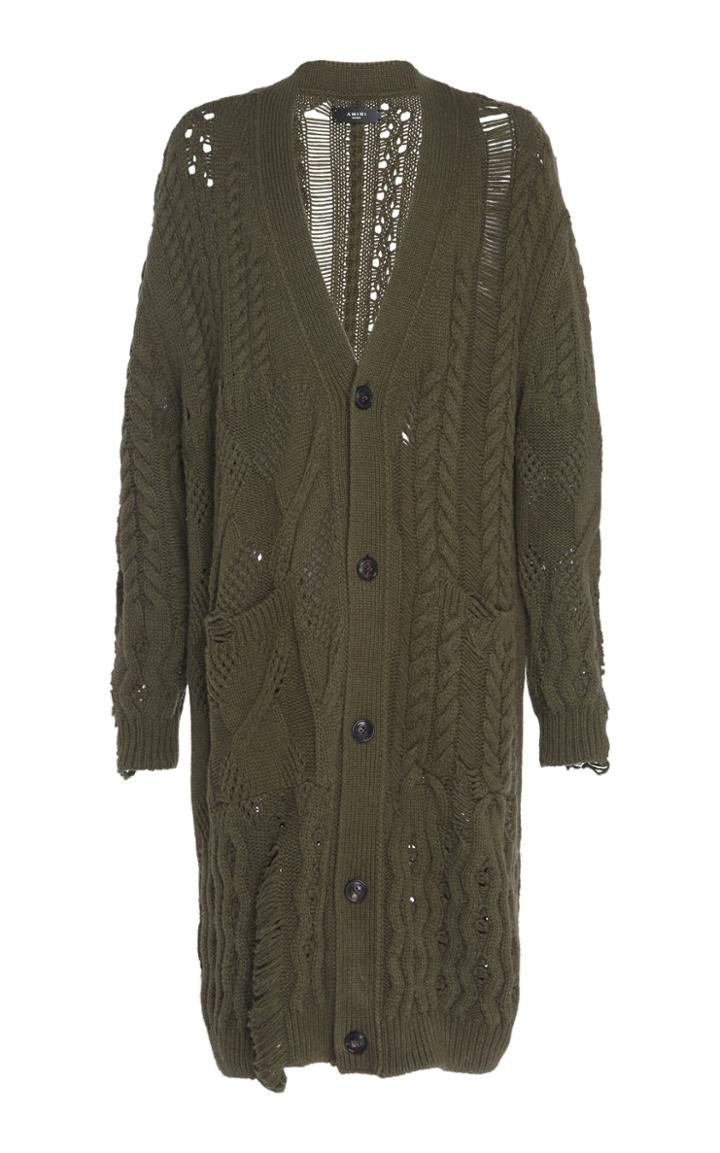 Amiri Oversized Multipoint Cardigan