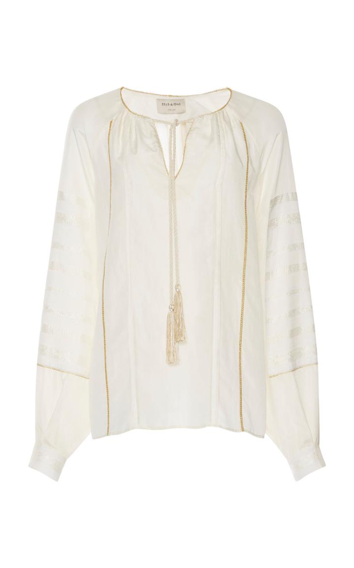 Zeus + Dione Hebe Tassel Blouse