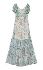 Moda Operandi Bytimo Tiered Floral Georgette Maxi Dress