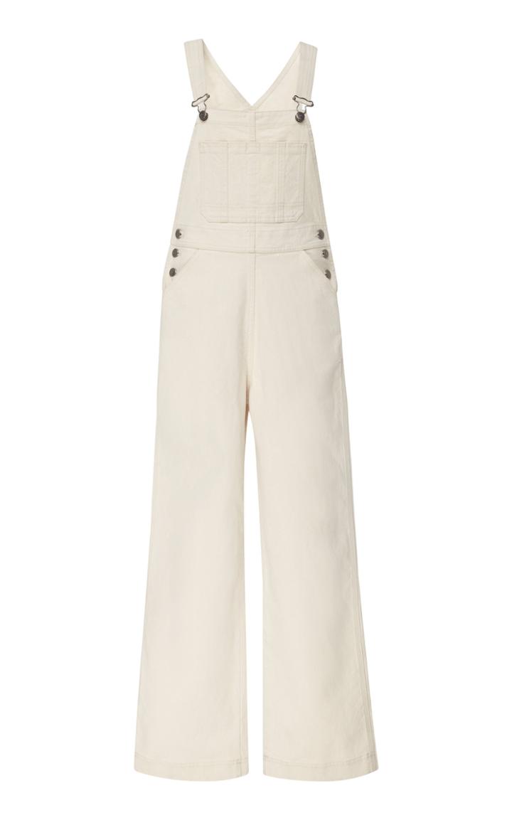 Alexachung Wide-leg Cotton Overalls