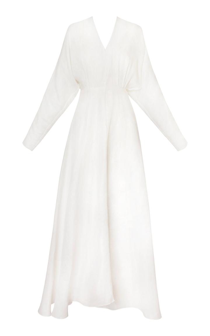 Alejandra Alonso Rojas Linen-blend Dress