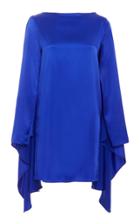 Bernadette Antwerp Judy Draped Silk-satin Dress Size: 36