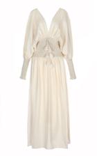 Moda Operandi Escvdo Sanna Handwoven Cotton Maxi Dress