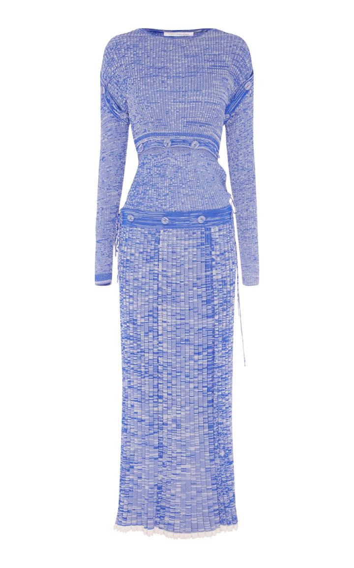 Christopher Esber Deconstructed Convertible Long Sleeve Dress
