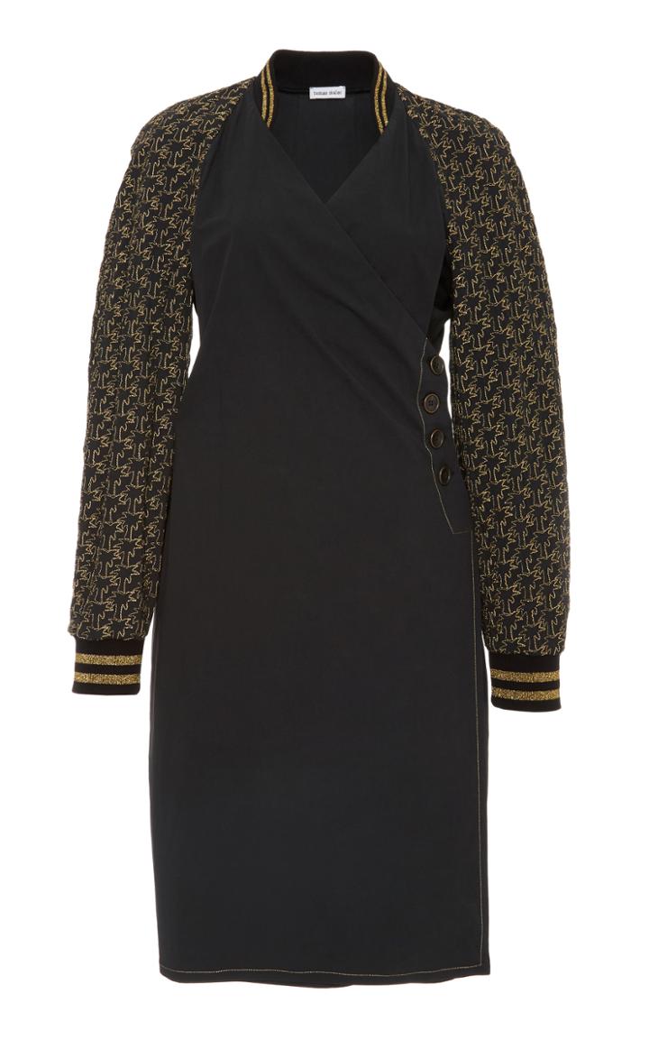 Tomas Maier Bomber Sleeve Dress