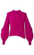 Moda Operandi Alejandra Alonso Rojas Belle Sleeve Cable-knit Sweater