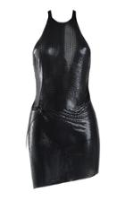 Fannie Schiavoni Alicia Mesh Mini Dress