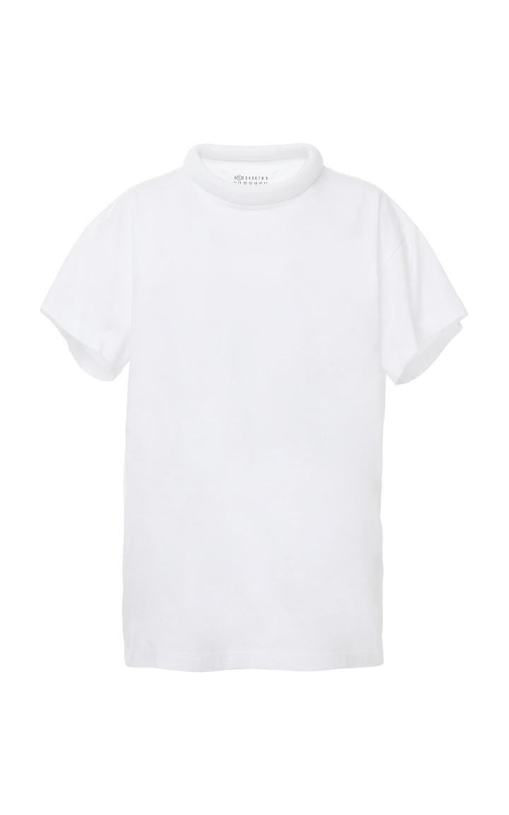 Maison Margiela High Neck Cotton Tee