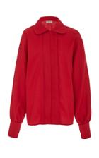 Andres Otalora Miranda Wool Collared Top