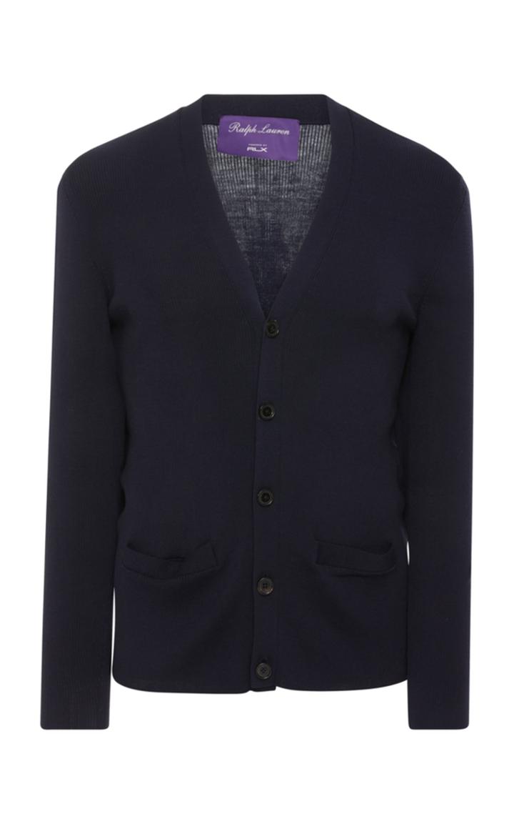 Ralph Lauren Ribbed Wool Cardigan