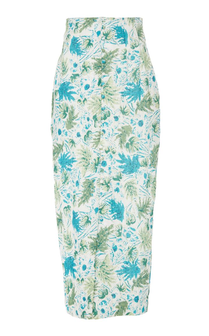 Cult Gaia Hera Linen Skirt