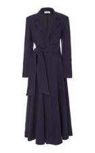Andres Otalora Krystle Wool Wrap Dress